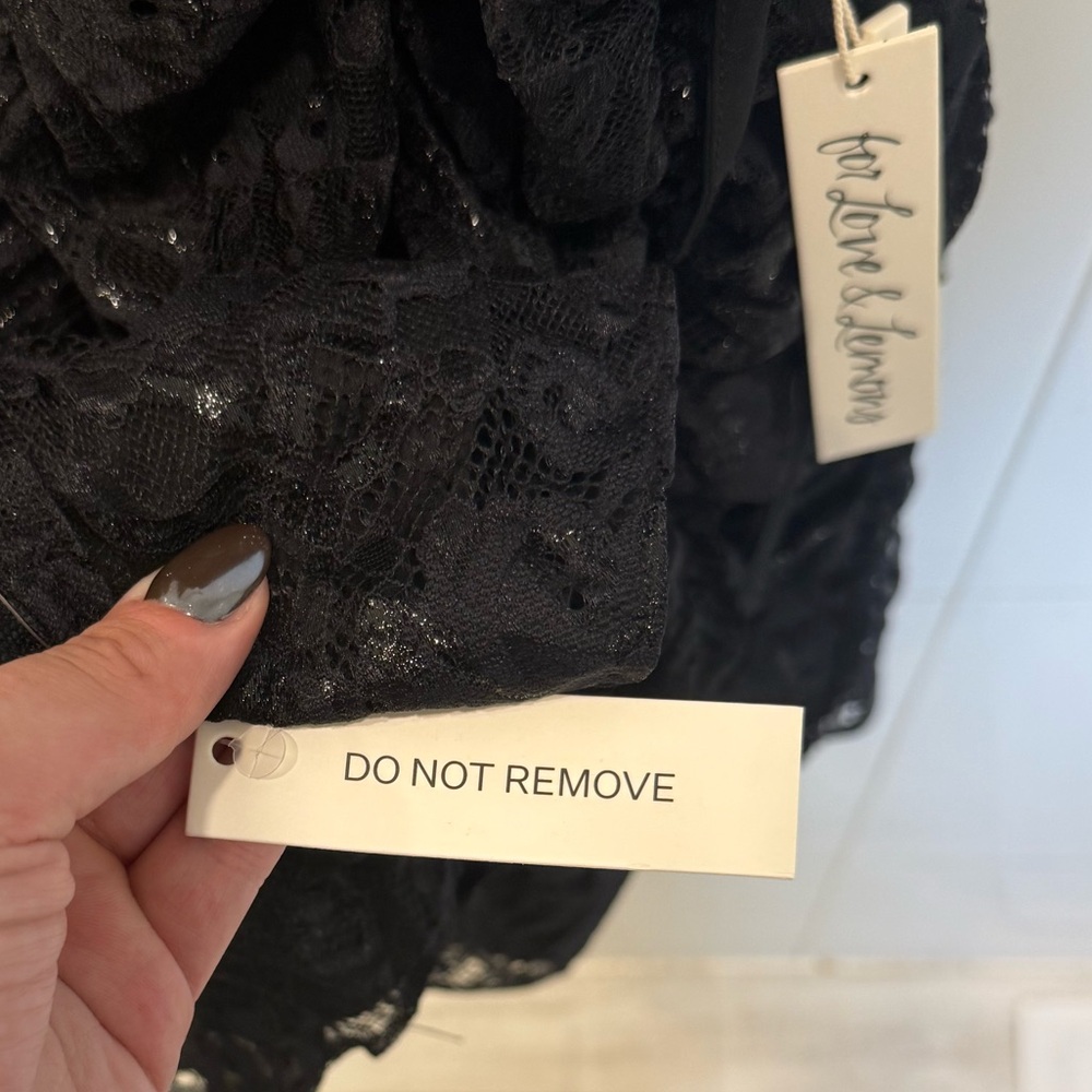 For Love And Lemons Black Lace Dress - Picture 7 of 11